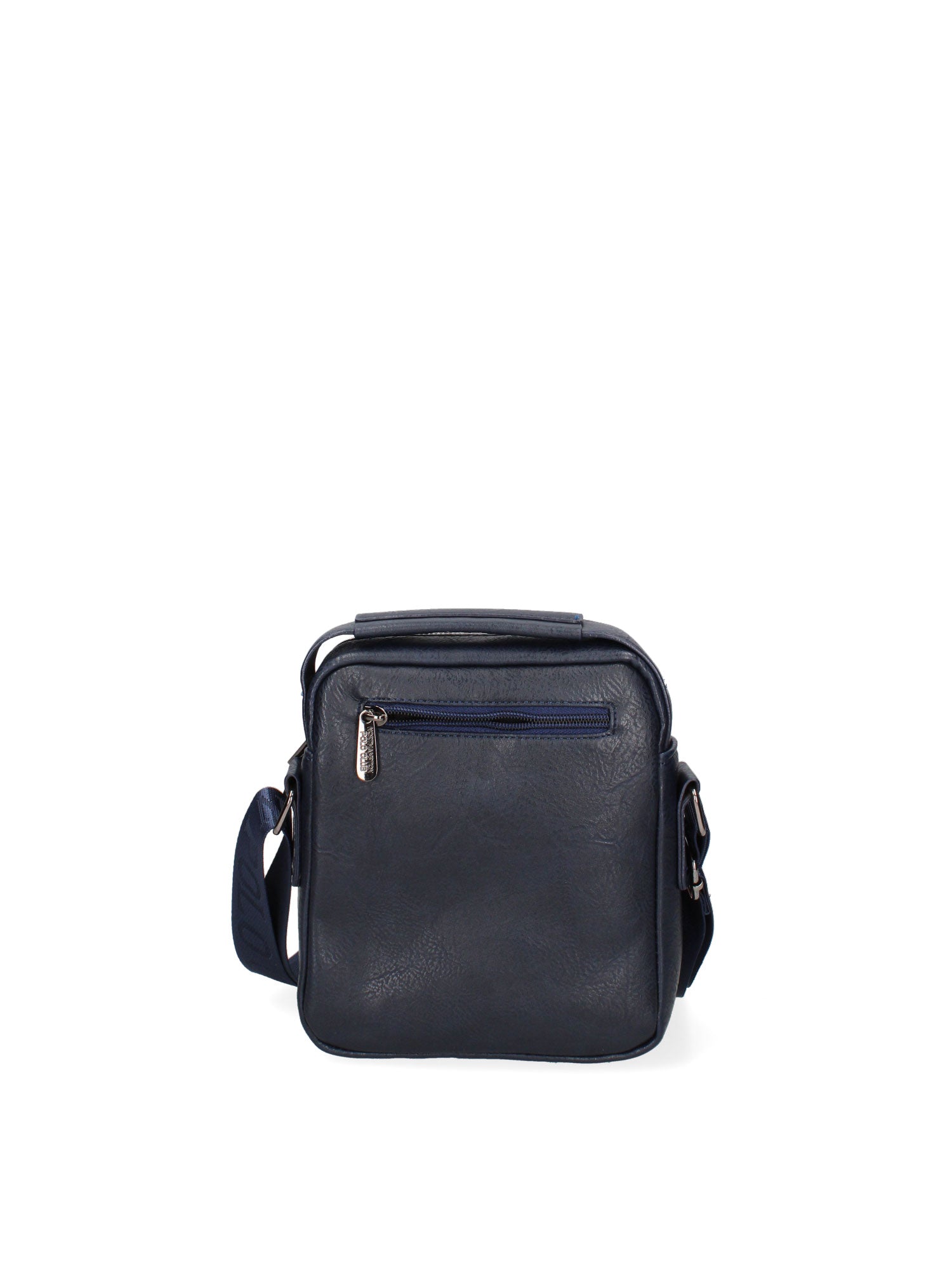 Borsa a tracolla uomo 100% pelle PU PCL3056-BLUE Northampton Polo Club