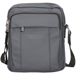 Borsa a tracolla uomo 100% pelle PU PCL3016-GREY Northampton Polo Club