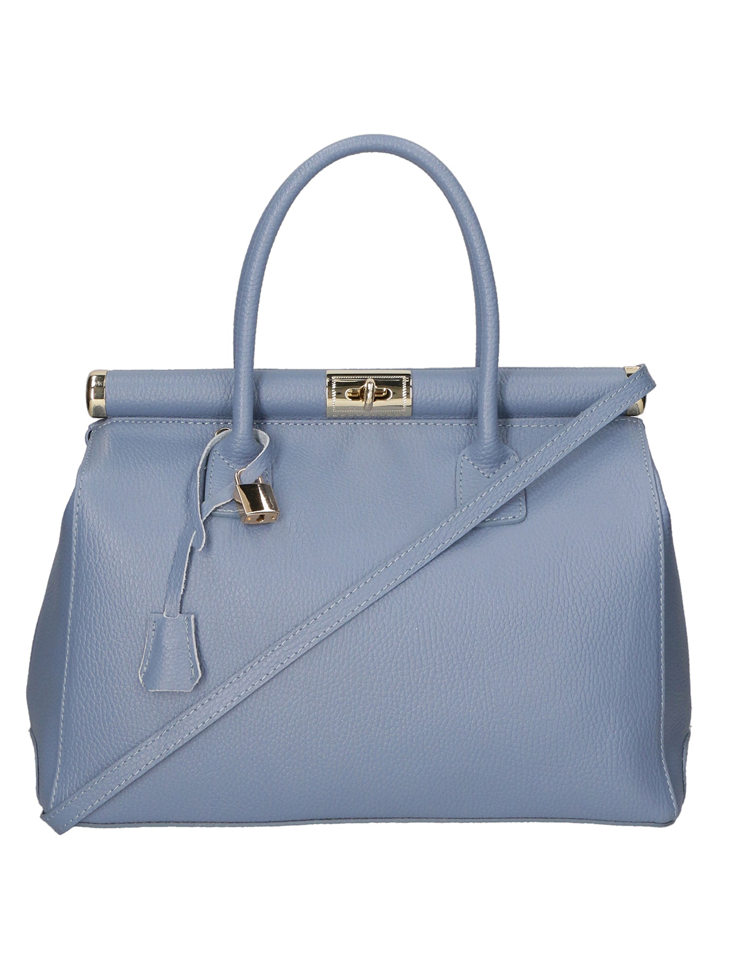 Aleria Borsa a mano da donna Vera pelle 8005-D41 CARTA ZUCCHERO Gave Lux