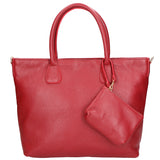 Sylvie Borsa a mano da donna 100% pelle 06520-D10 ROSSO SCURO Gave Lux