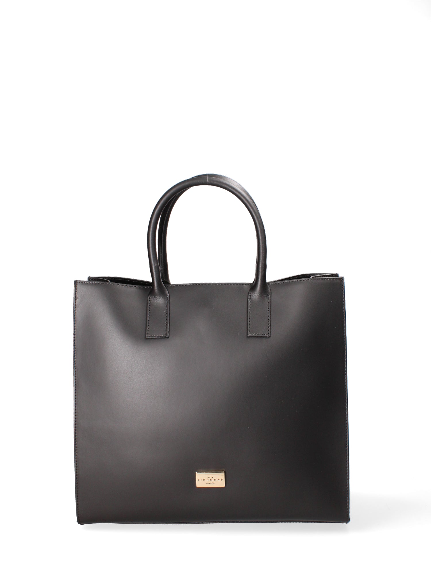 Borsa a mano da donna 100% vera pelle JR-W-1131RU-BLACK-GOLD John Richmond