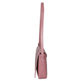 Azzurra Borsa a spalla da donna Vera pelle croco 05699- C73 ROSA ANTICO Gave Lux