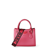 Borsa a mano da donna 100% Pvc FLAT-WOOD-S 24-CHERRY - GOLD Marc Ellis