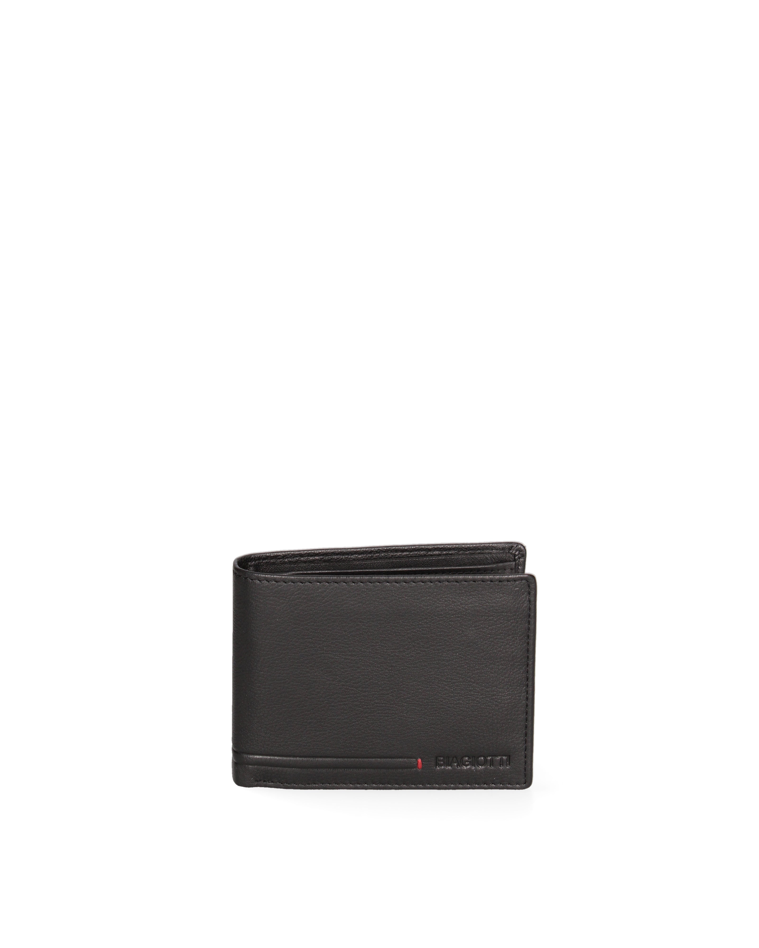 Portafoglio uomo vera pelle Casual LB7671-04-NERO Laura Biagiotti