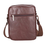 Borsa a tracolla uomo 100% pelle PU PCL3106-COFFEE Northampton Polo Club