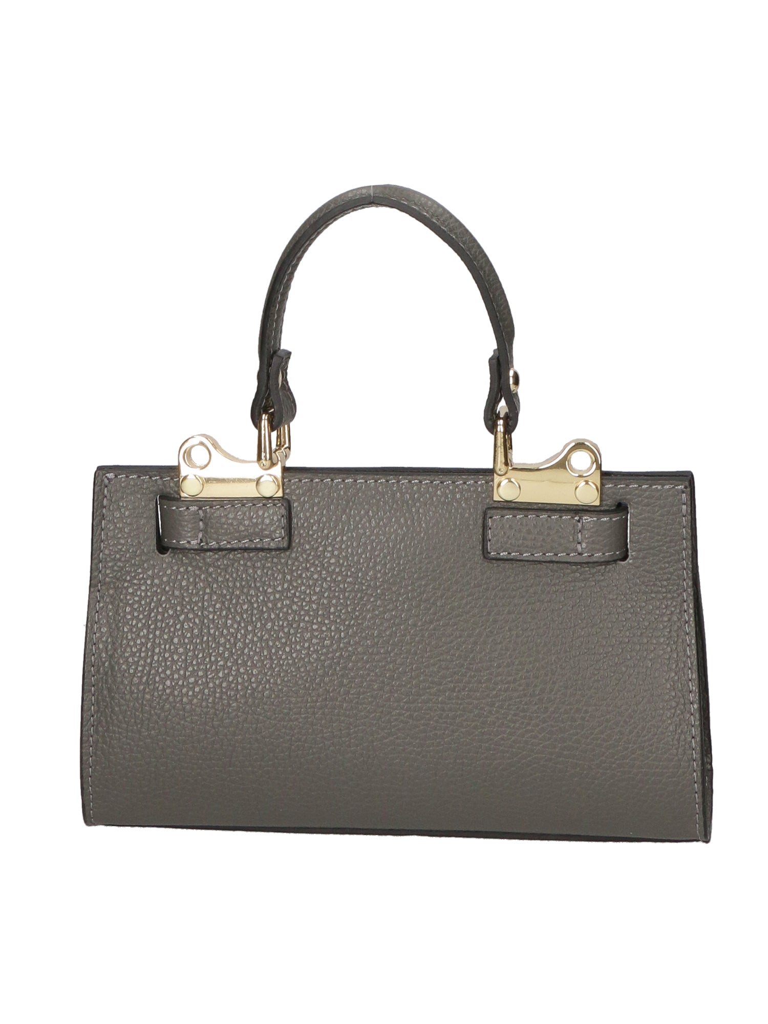 Noel Borsa a mano da donna Vera pelle 04265-D27 GRIGIO SCURO DARK GREY Gave Lux