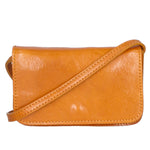 Ada Borsa a tracolla da donna Vera pelle 04491-GIALLO Gave Lux