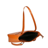 Eva Borsa a spalla da donna Vera pelle 9024-CUOIO COGNAC Gave Lux