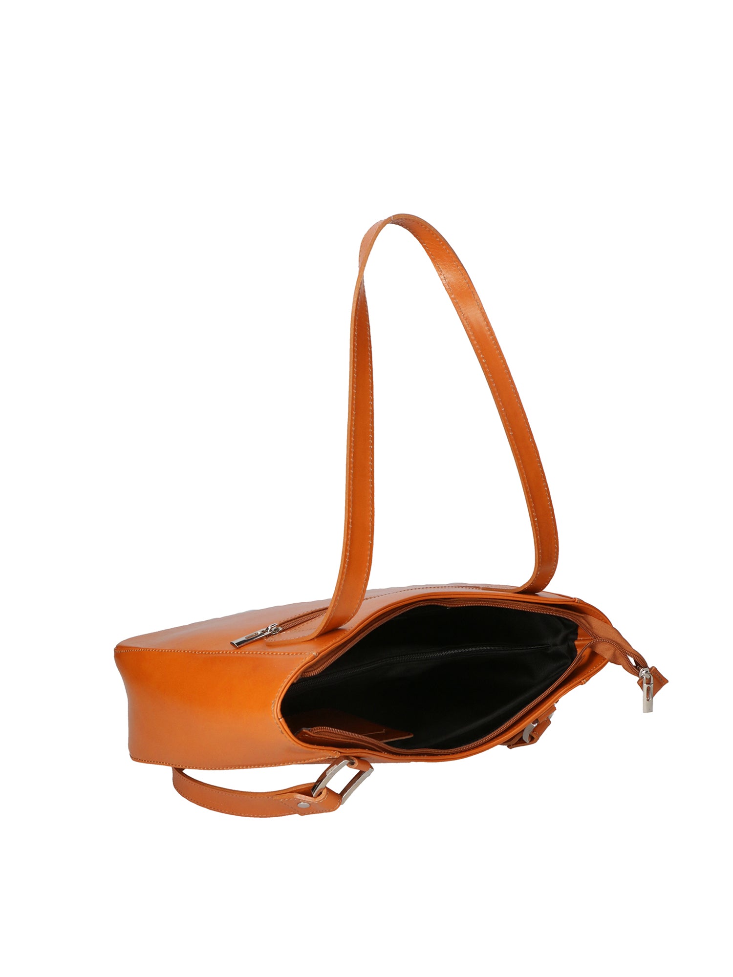 Eva Borsa a spalla da donna Vera pelle 9024-CUOIO COGNAC Gave Lux