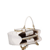 Rosalind Borsa a mano da donna 100% poliuretano B17151-BIANCO Braccialini