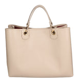Azurite Borsa a mano da donna 100% pelle 06105-D53 NUDE Gave Lux