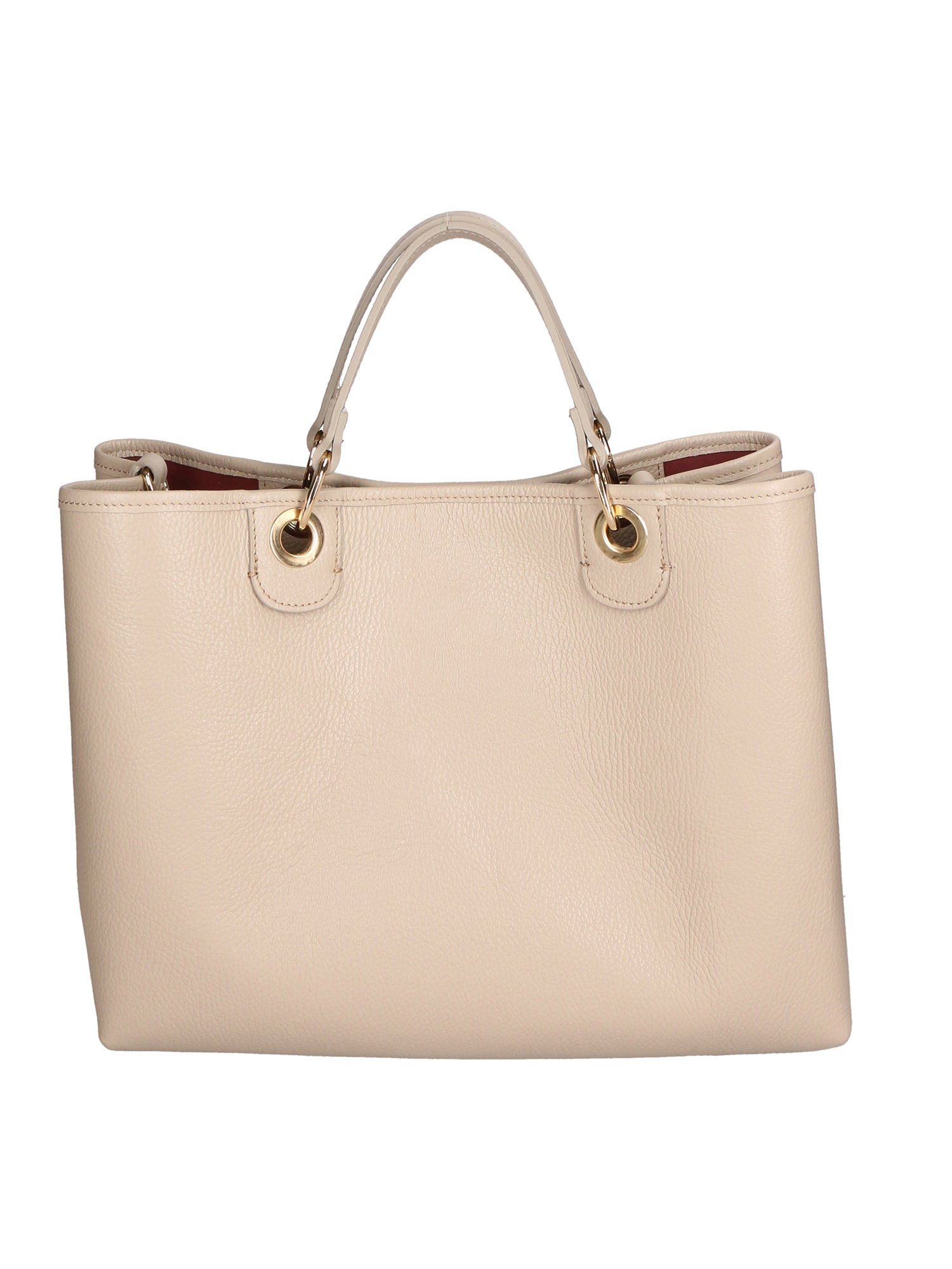 Azurite Borsa a mano da donna 100% pelle 06105-D53 NUDE Gave Lux