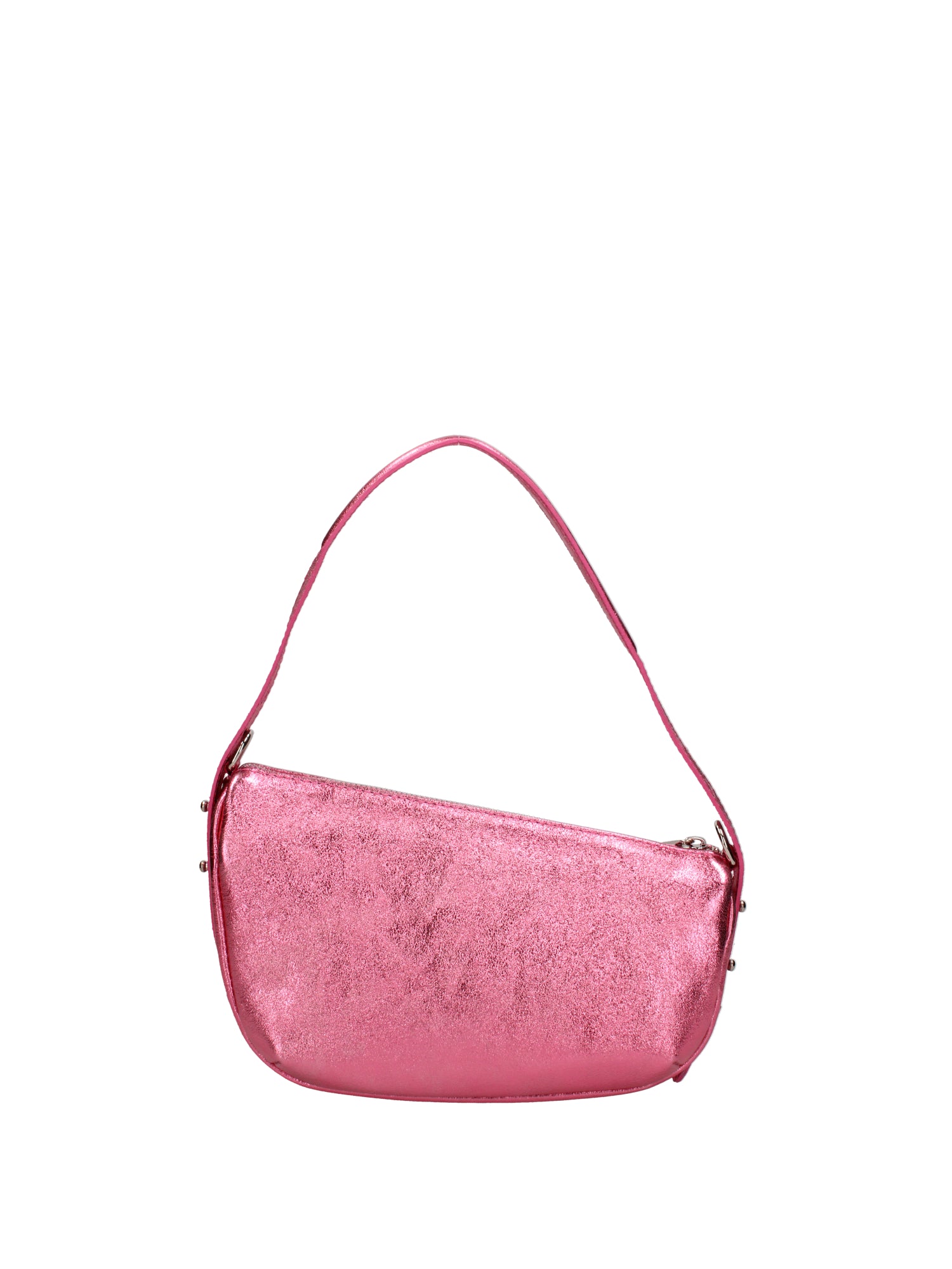 Borsa a spalla da donna Vera pelle e metallo 07228-L025 FUXIA CHIARO Roberta Rossi