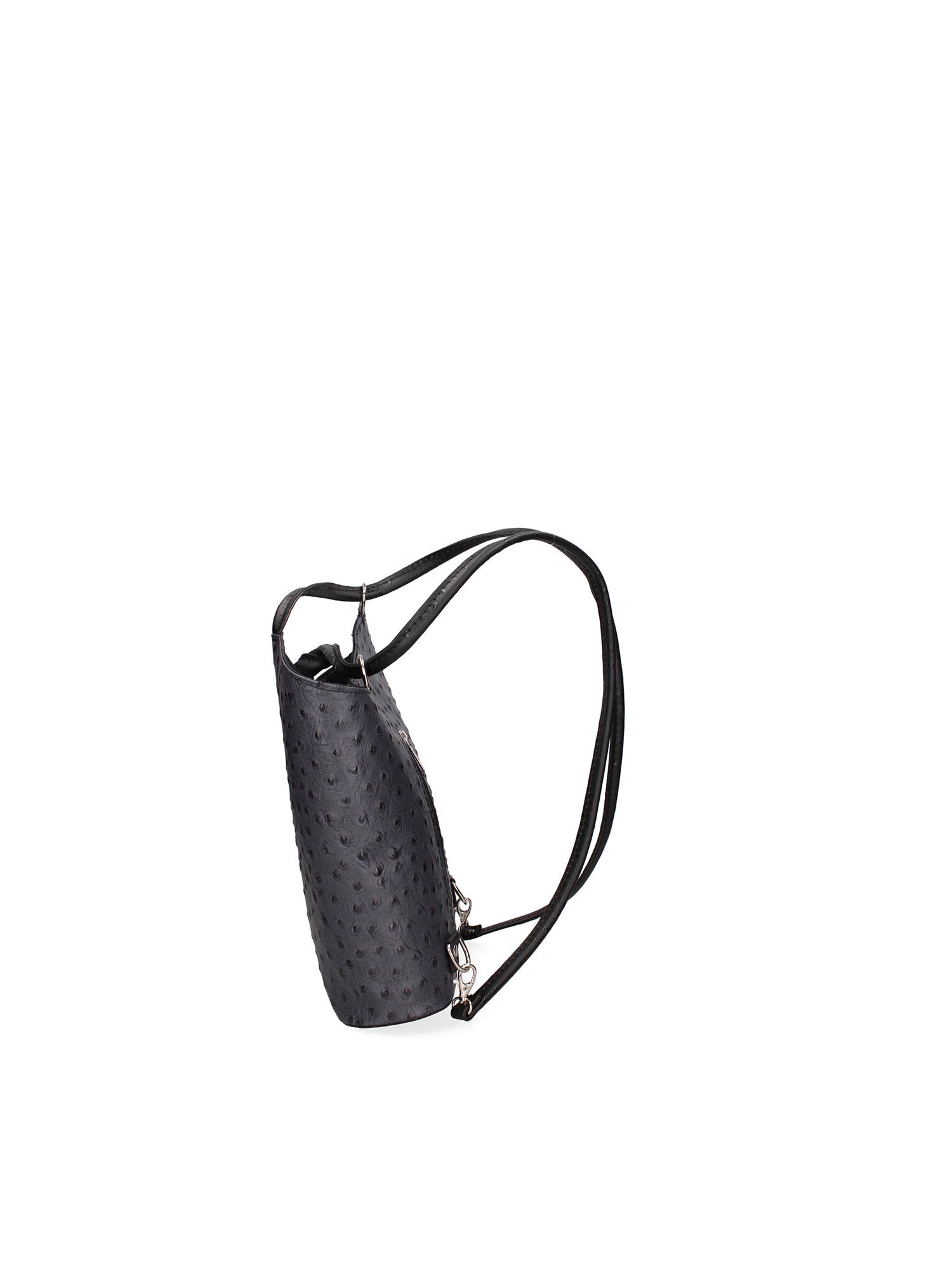Chanel 3005-19 GRIGIO 20 NERO Zaino da donna in vera pelle Gave Lux