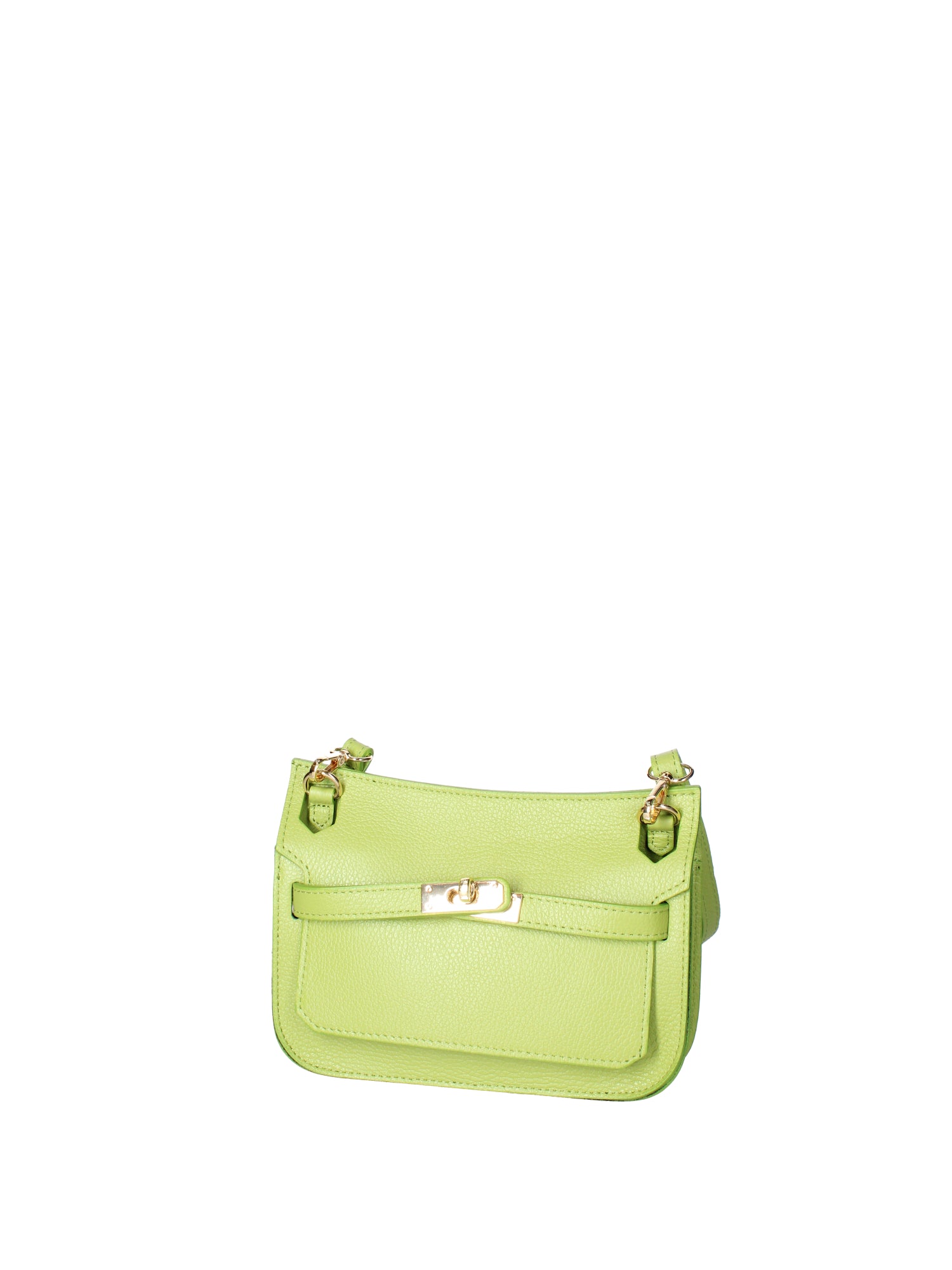 Katie Borsa a tracolla da donna 100% vera pelle 07145-D12 VERDE Viola Castellani