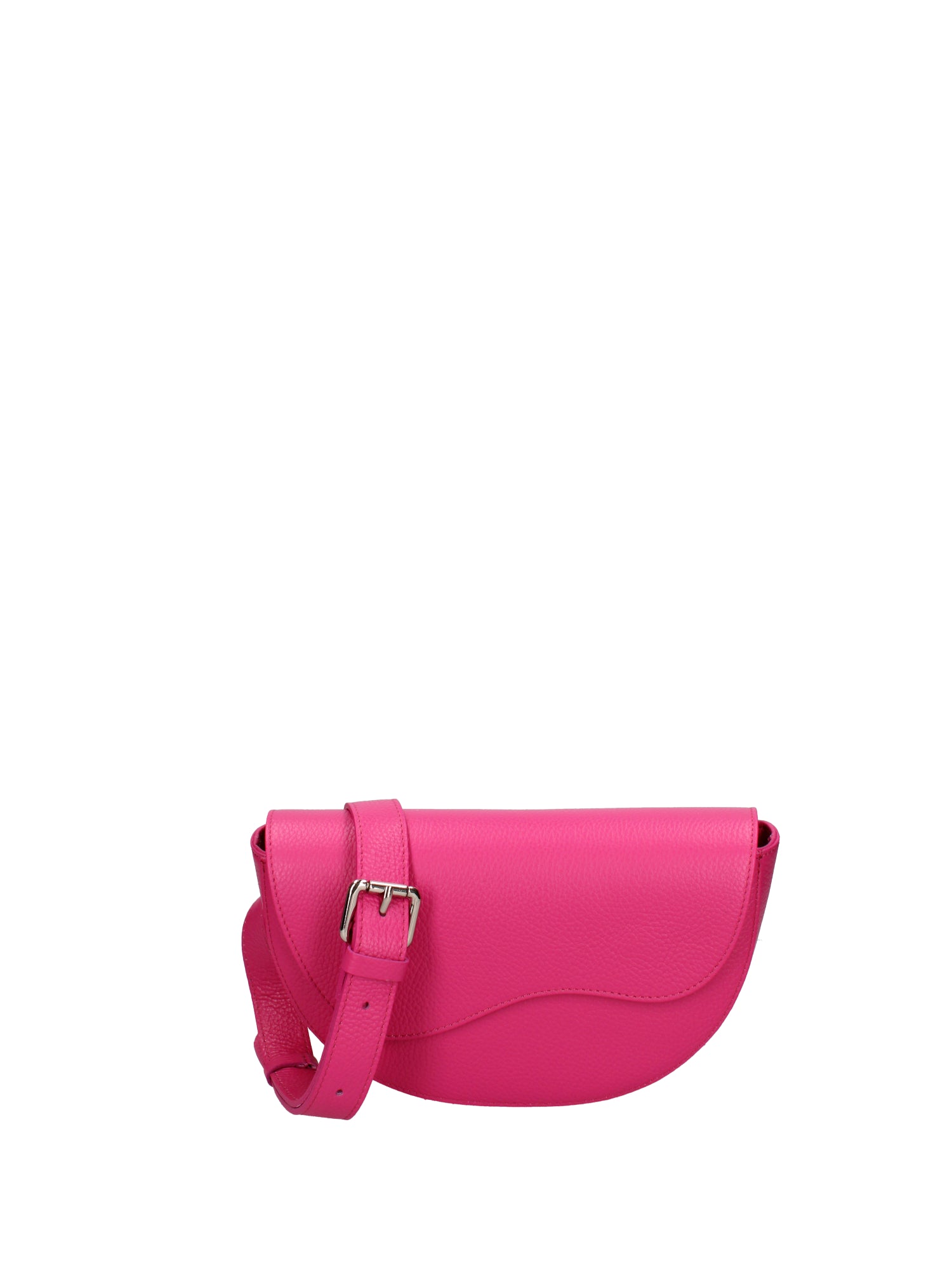 Marsupio da donna in vera pelle Made in Italy 07218-D02 FUXIA Roberta Rossi