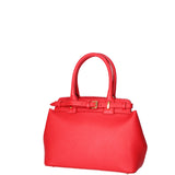 Borsa a mano da donna Vera Pelle 07146-D58 ROSSO FUOCO Viola Castellani