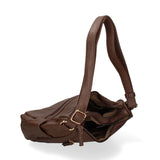 Borsa a tracolla da donna Ecopelle BC1383-COFFEE B Cavalli