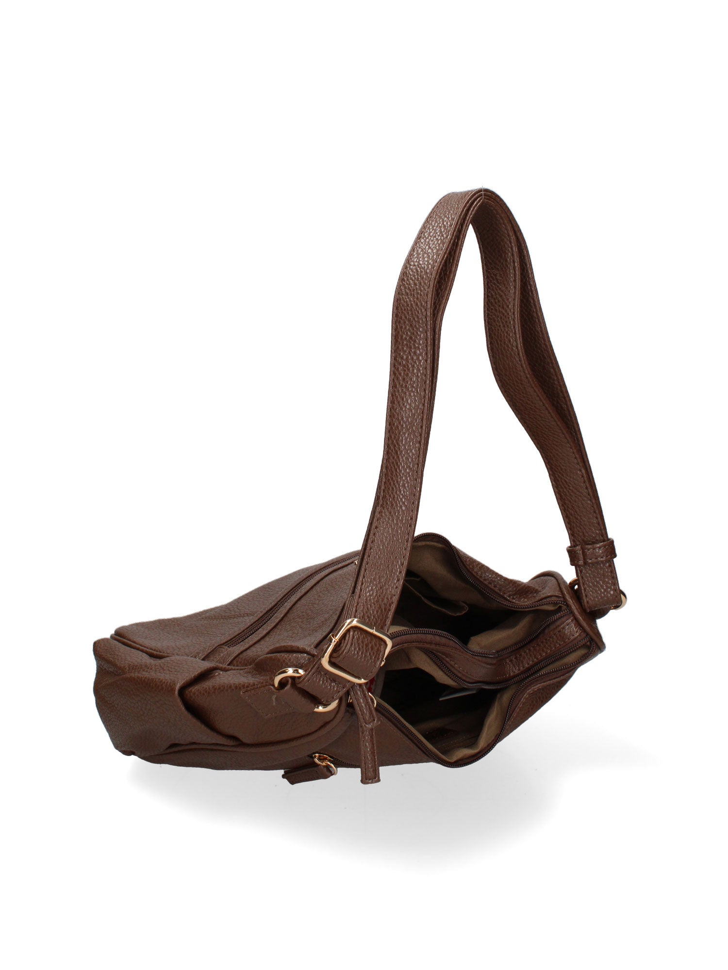 Borsa a tracolla da donna Ecopelle BC1383-COFFEE B Cavalli