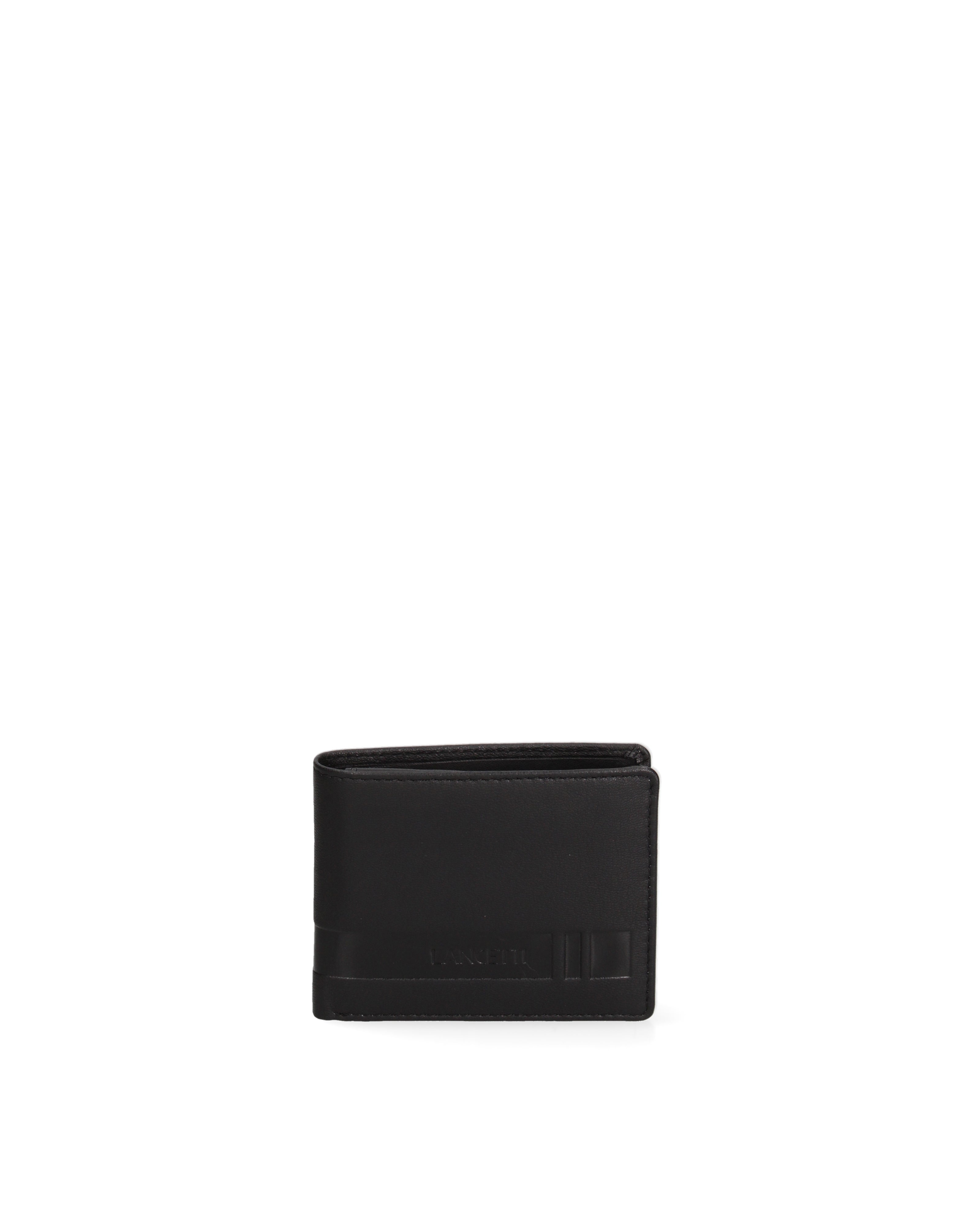 Portafoglio uomo in vera pelle Sfoderato LL7651-44-NERO Lancetti