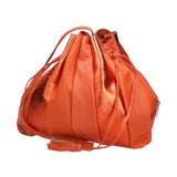 Nunzia Borsa a spalla da donna Vera pelle 576042-ARANCIO ORANGE Gave Lux