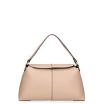 Borsa a spalla da donna Vera pelle 07154-D05 CAPPUCCINO Roberta Rossi