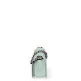 Borsa a mano da donna 100% Pvc FLAT-S-BALL 24-OLIVE - SATIN CDF Marc Ellis