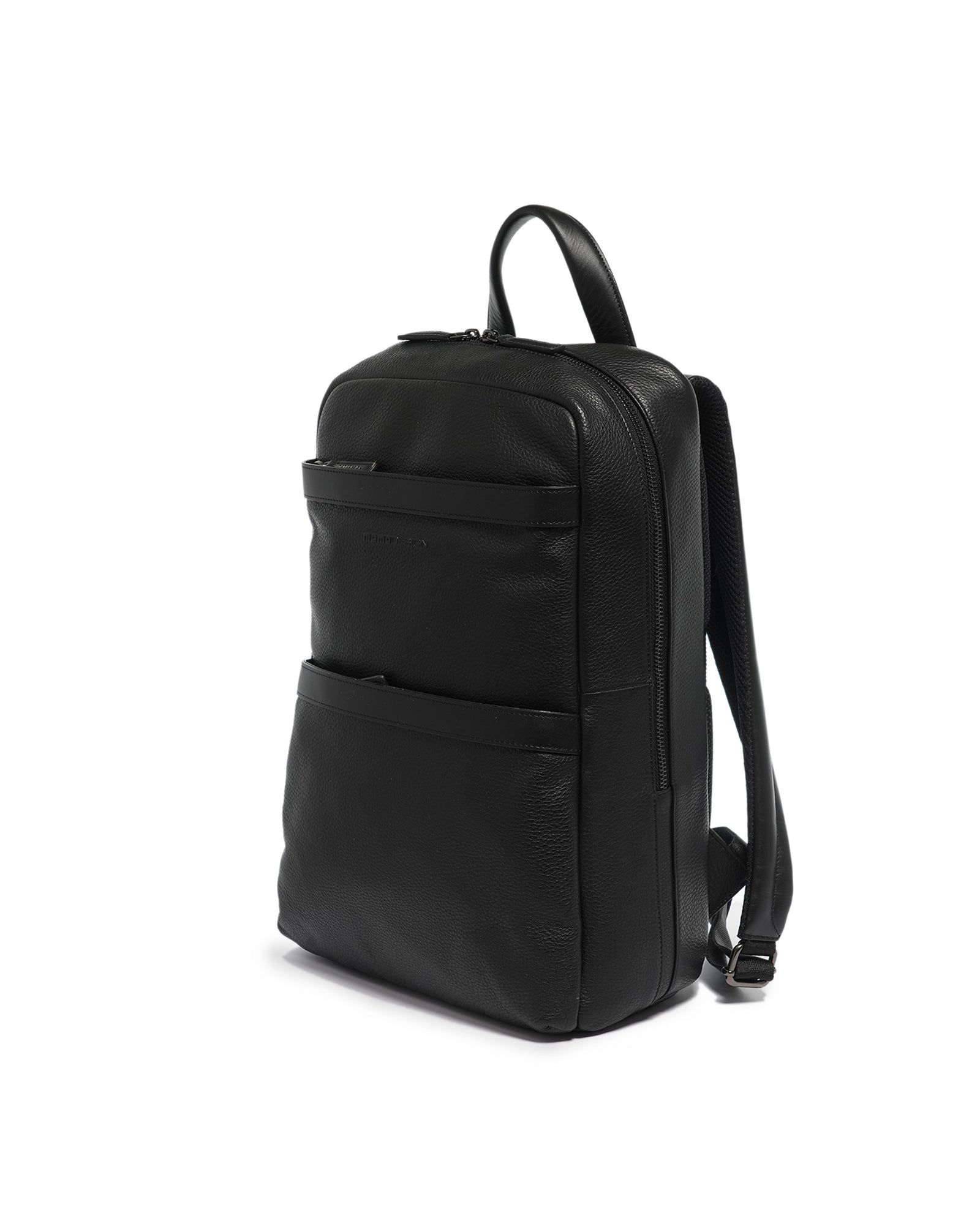 Zaino da uomo in vera pelle Casual MO-44DO-BLACK Momo Design
