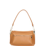 Borsa a spalla da donna Vera pelle 07147-D44 CUOIO Roberta Rossi