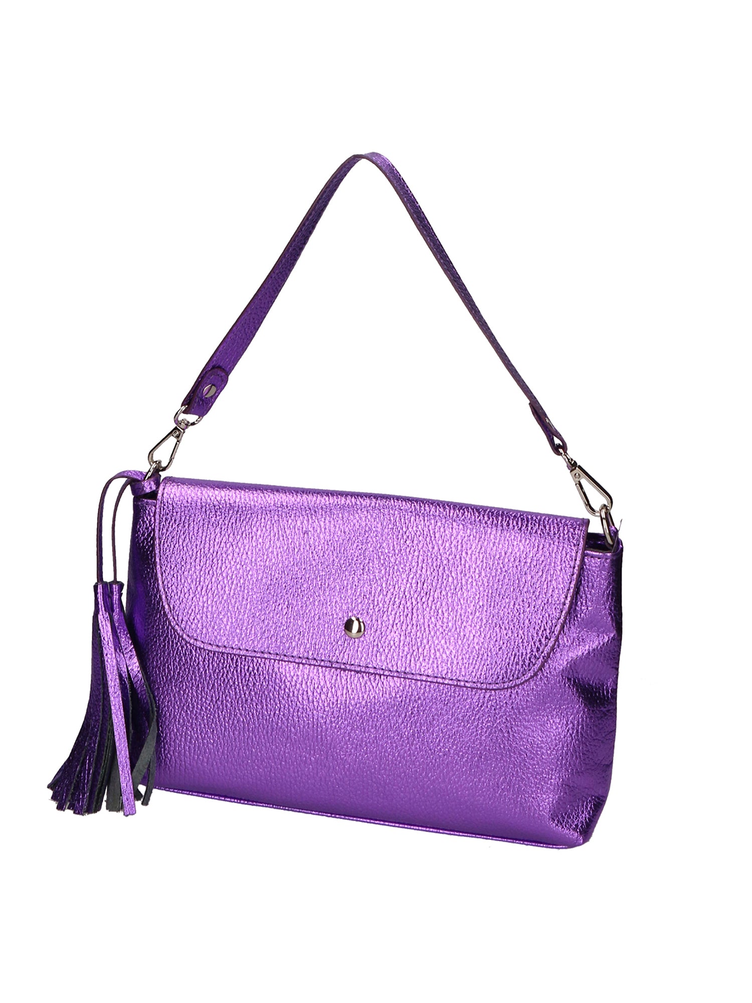 Auralia Borsa a mano da donna Vera pelle 05923-DL45 VIOLA Gave Lux
