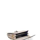 Borsa a tracolla da donna Vera pelle 00734-LU37 BEIGE Viola Castellani