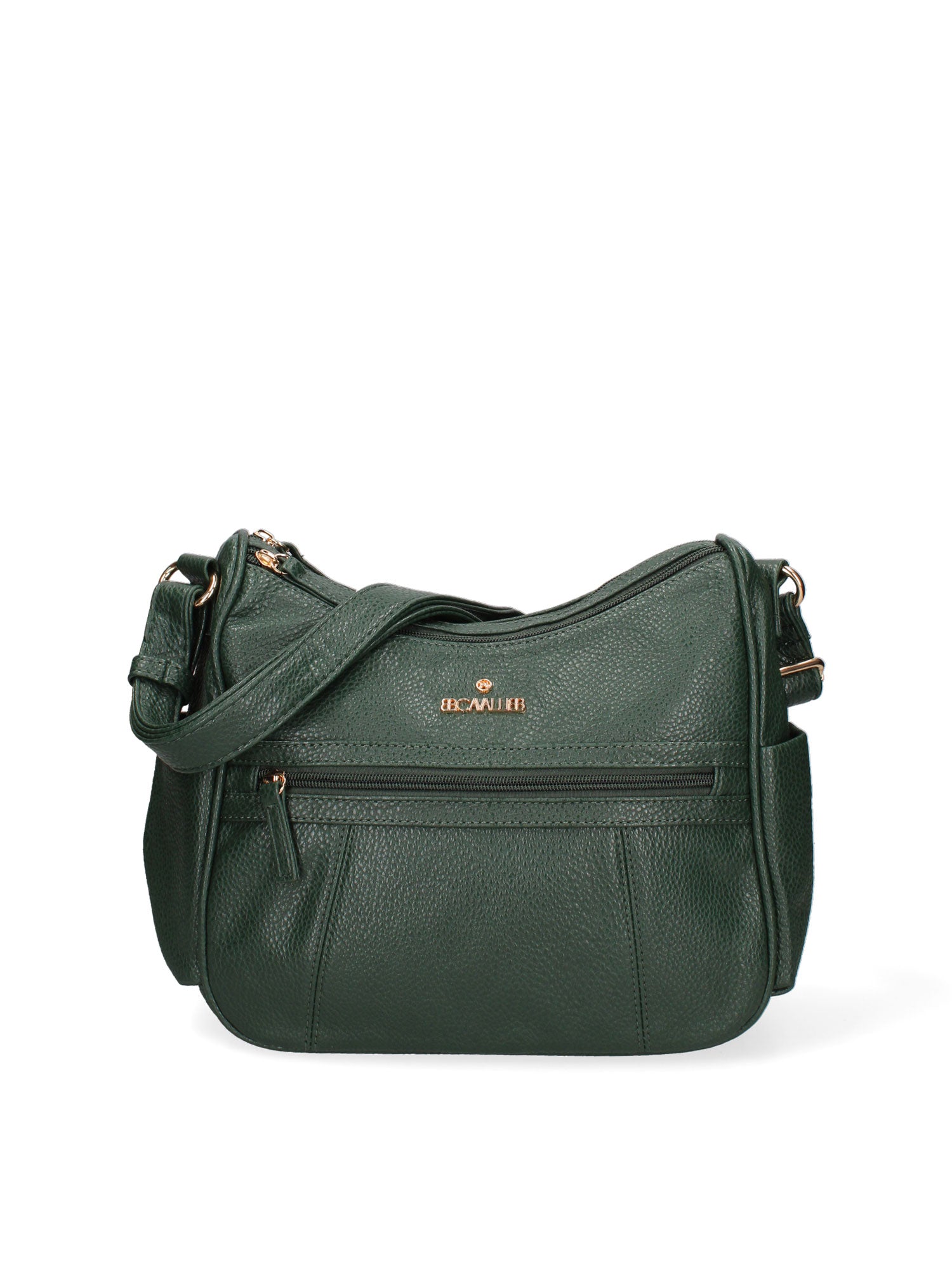 Borsa a tracolla da donna Ecopelle BC1383-GREEN B Cavalli