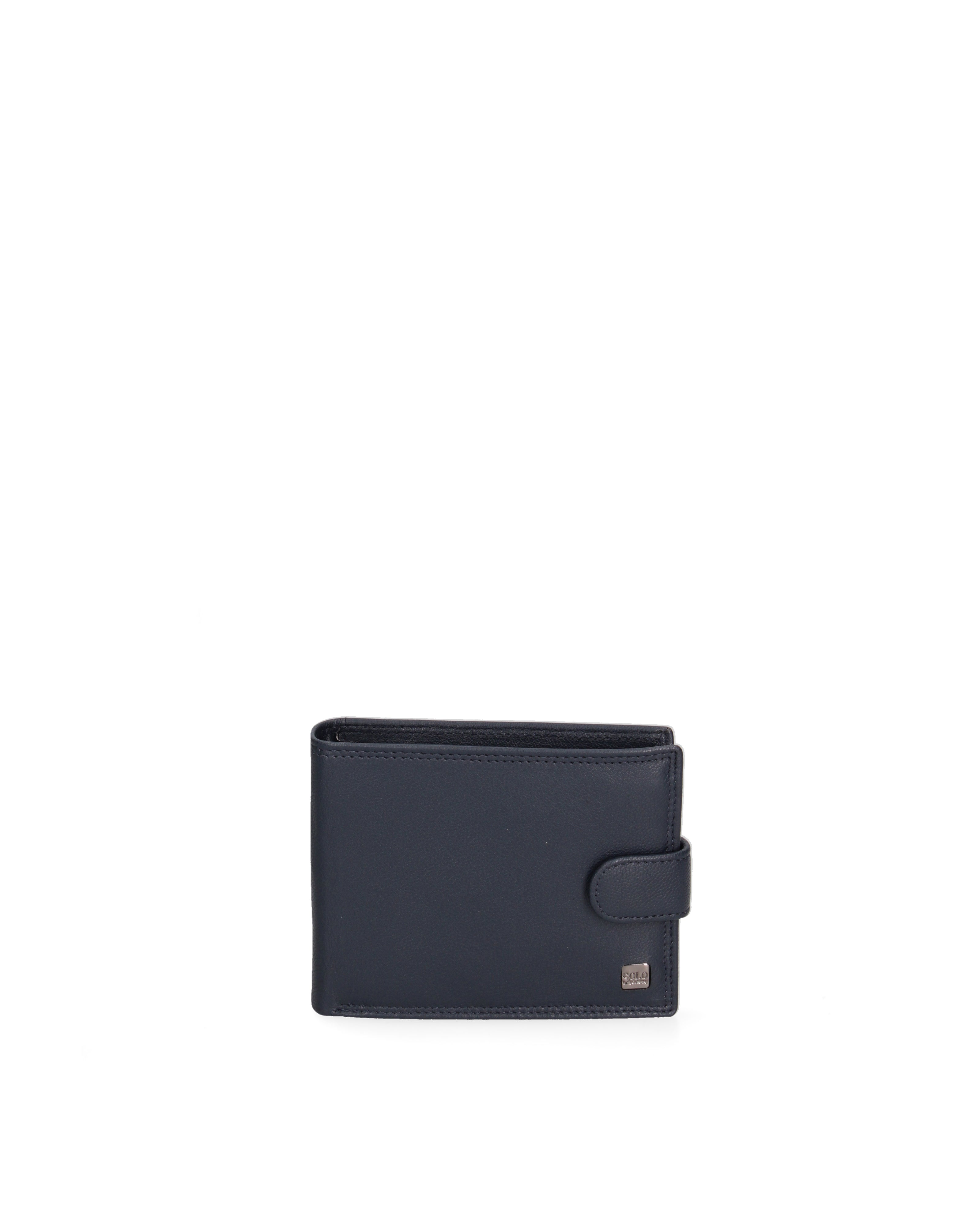 Portafoglio uomo in vera pelle Casual K35358P032-NAVY Solo Soprani