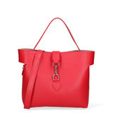 Liviana Borsa a mano da donna Vera pelle 07379-PL58 ROSSO FUOCO Gave Lux