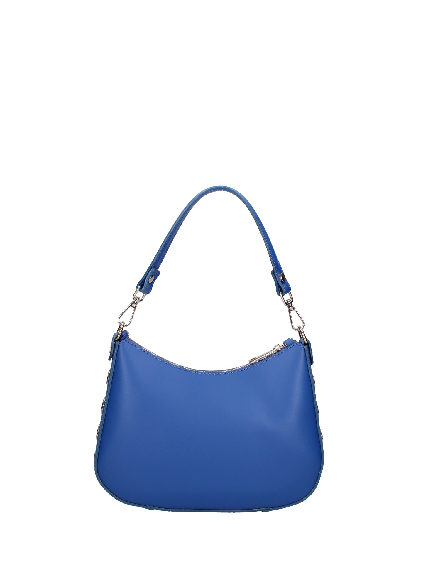 Borsa a spalla da donna 100% pelle ruga 07241-L115 BLUETTE Roberta Rossi