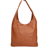 Aria Borsa a mano da donna 100% pelle 07029-D17 CUOIO SCURO Gave Lux