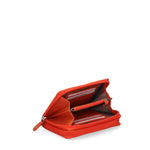 Portafoglio donna in vera pelle Casual RB2035-DLM-ARANCIO Renato Balestra