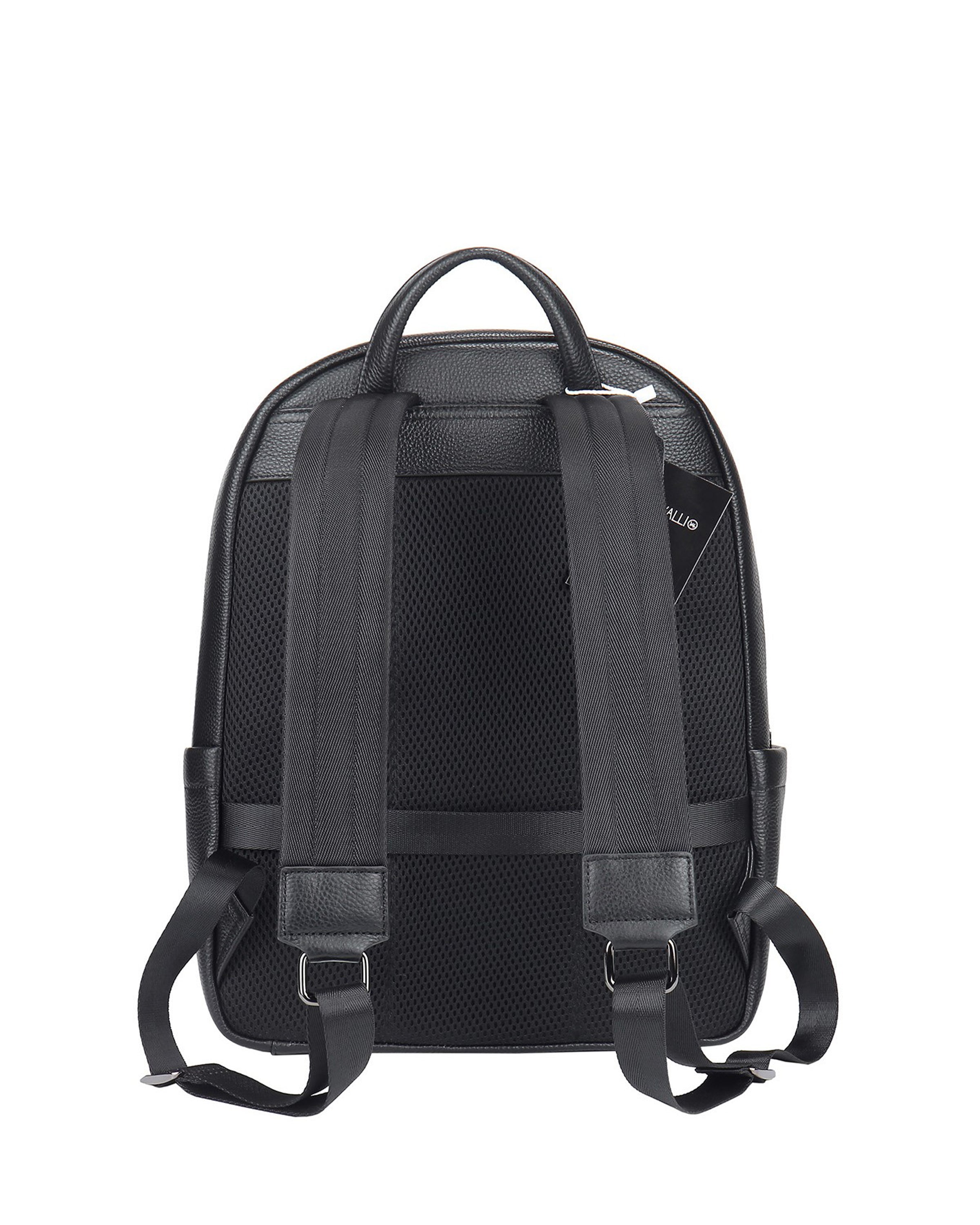 Zaino unisex in vera pelle Casual BC1297-NERO B Cavalli