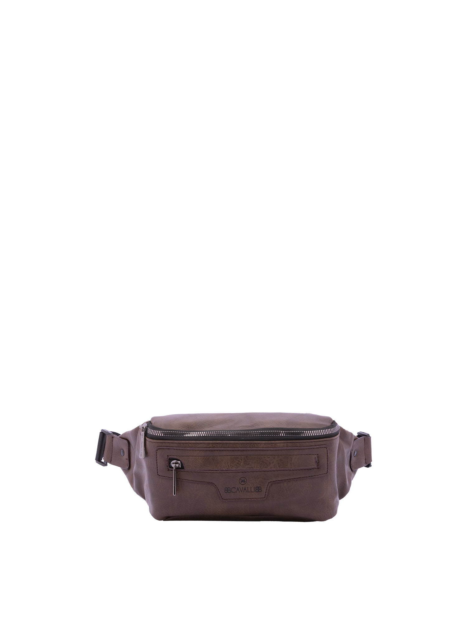 Marsupio da uomo in poliestere Casual BC1410-MARRONE SCURO B Cavalli
