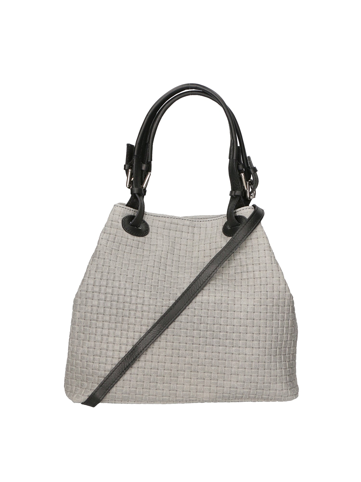 Araminta Borsa Shopper da donna Vera Pelle 80047-018 GRIGIO MEDIO Gave Lux
