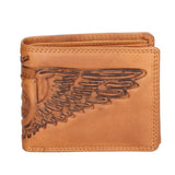 Portafoglio uomo in vera pelle RFID HILB-6404EAGLE-CUOIO Hill Burry