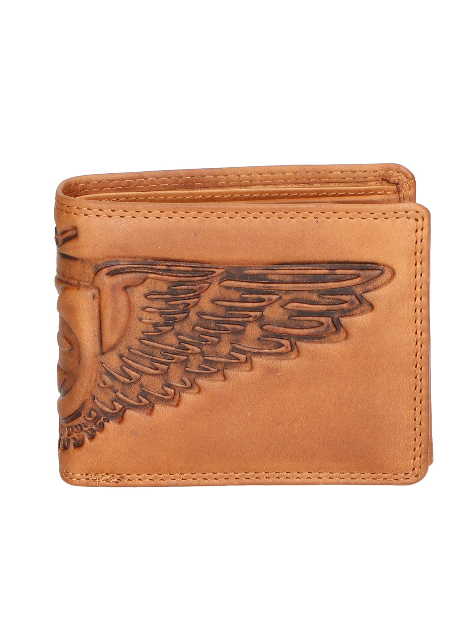 Portafoglio uomo in vera pelle RFID HILB-6404EAGLE-CUOIO Hill Burry
