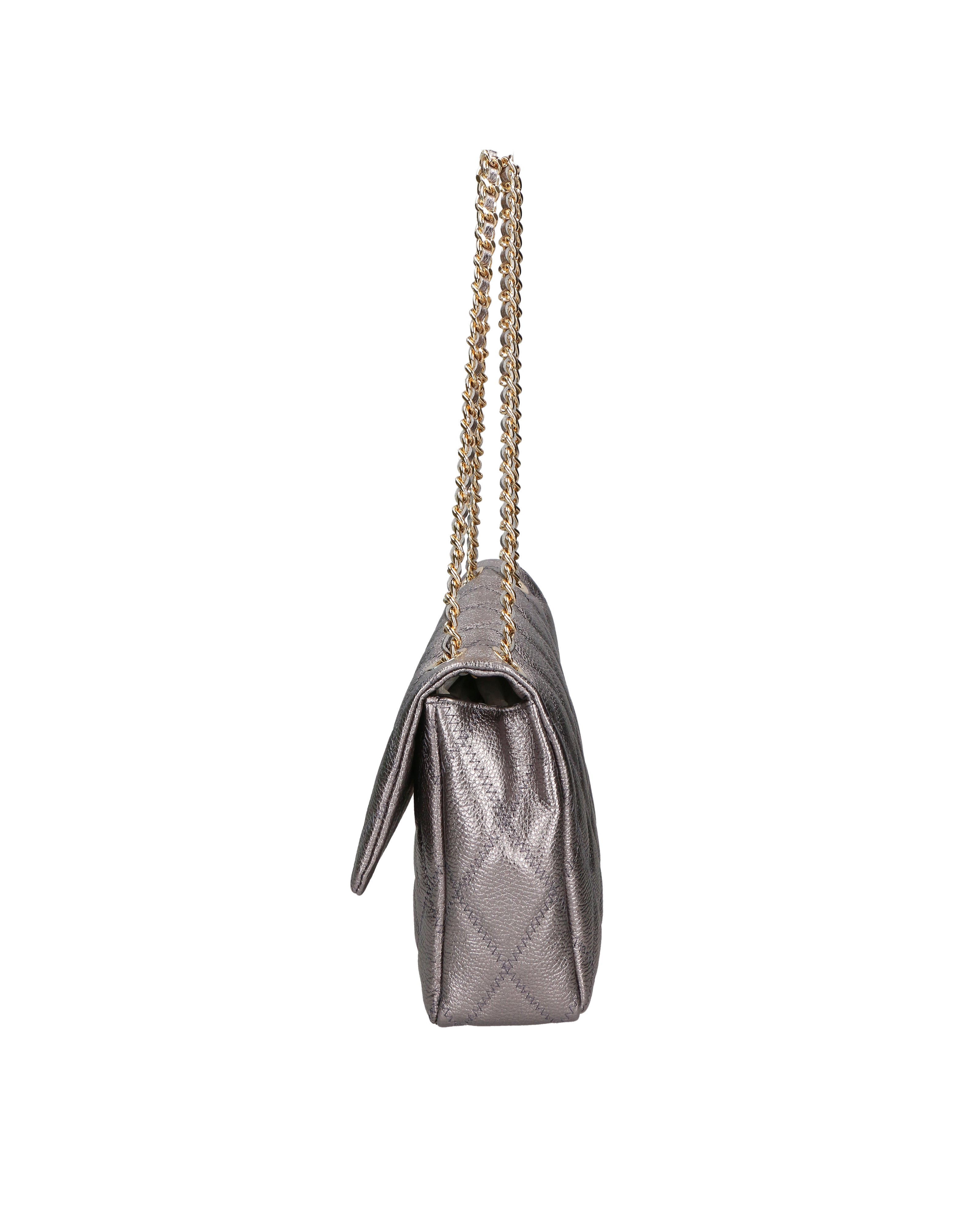 Argentia Borsa a tracolla da donna Vera pelle 04228-DL03 CANNA DI FUCILE Chiara Ferretti