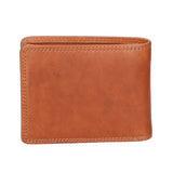 Portafoglio unisex vera pelle Made in Italy Vacchetta Ingrassata SN1828347-TAN Santini Firenze