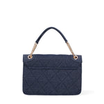 Borsa a spalla da donna Nylon & Ecopelle DC3533-2-NAVYBLUE Diana&co