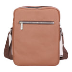 Borsa a tracolla uomo 100% pelle PU PCL3024-KHAKI Northampton Polo Club
