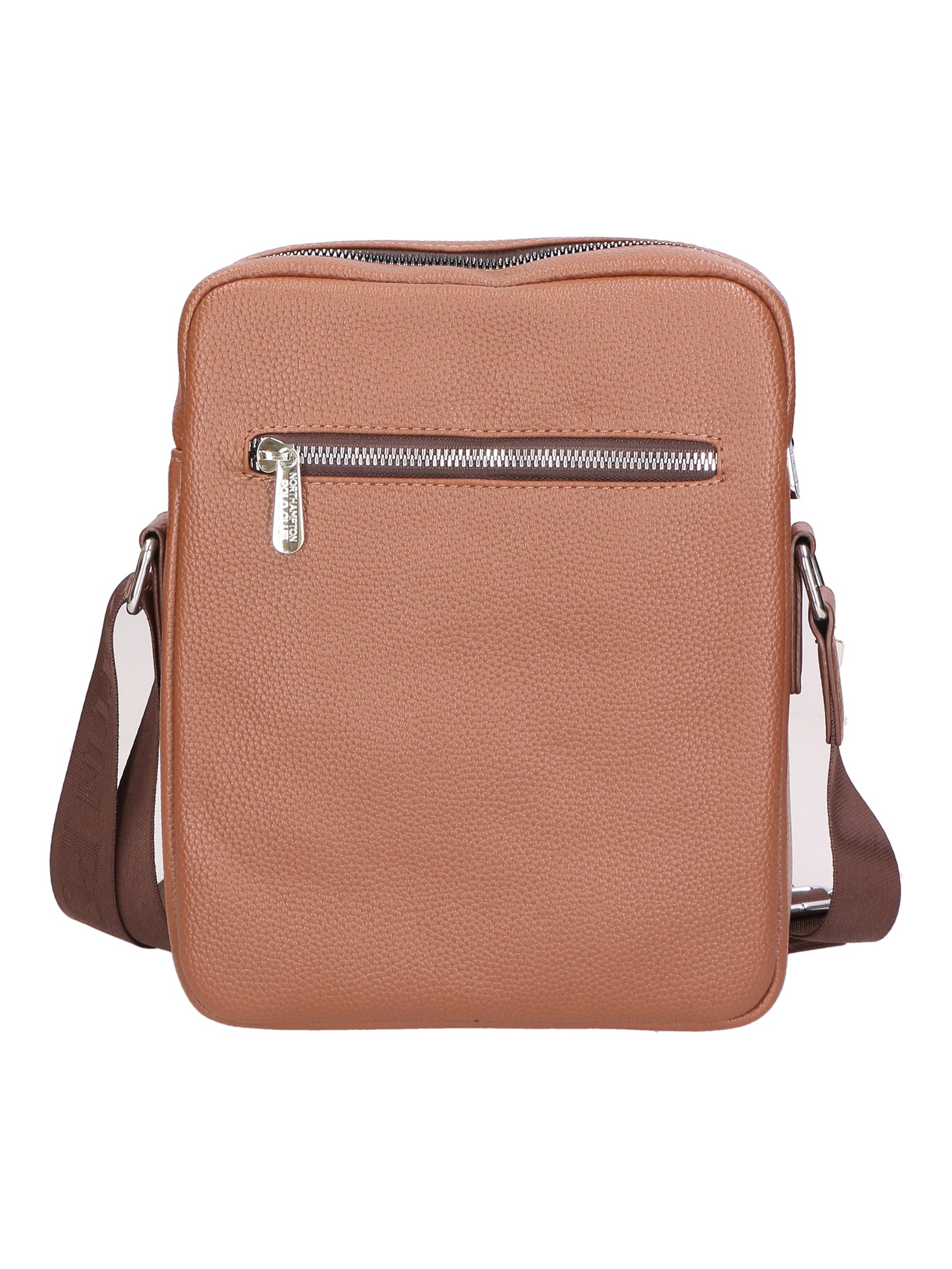 Borsa a tracolla uomo 100% pelle PU PCL3024-KHAKI Northampton Polo Club