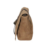 Benedetta Borsa a tracolla da donna Pelle Scamosciata 10011-TAUPE Gave Lux