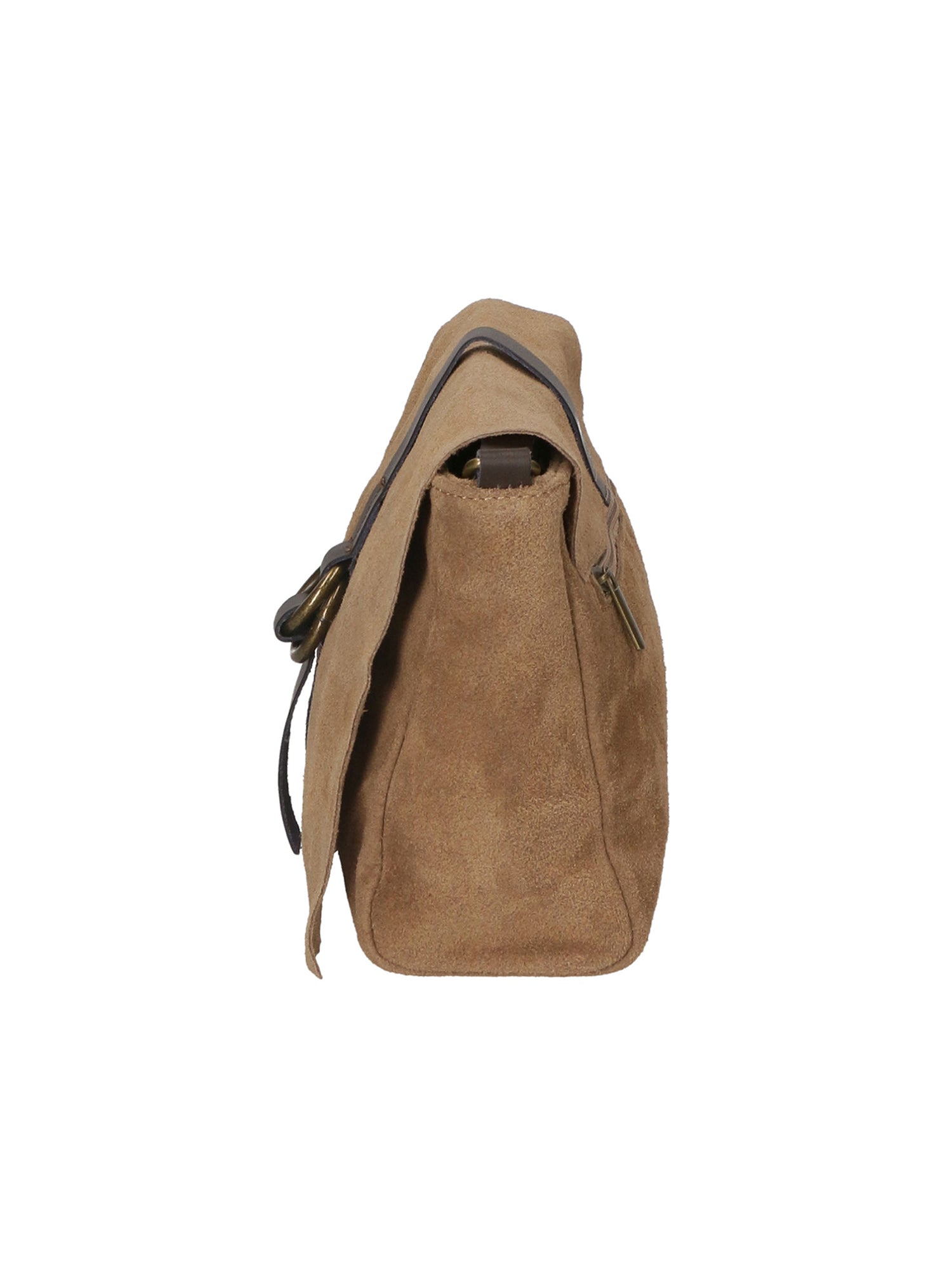 Benedetta Borsa a tracolla da donna Pelle Scamosciata 10011-TAUPE Gave Lux