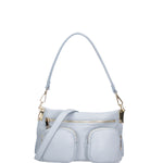 Borsa a spalla da donna Vera pelle 07147-D92 CELESTE Roberta Rossi